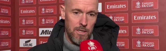 开云官方网-滕哈赫：我们掌控了比赛 本应扩大领先优势